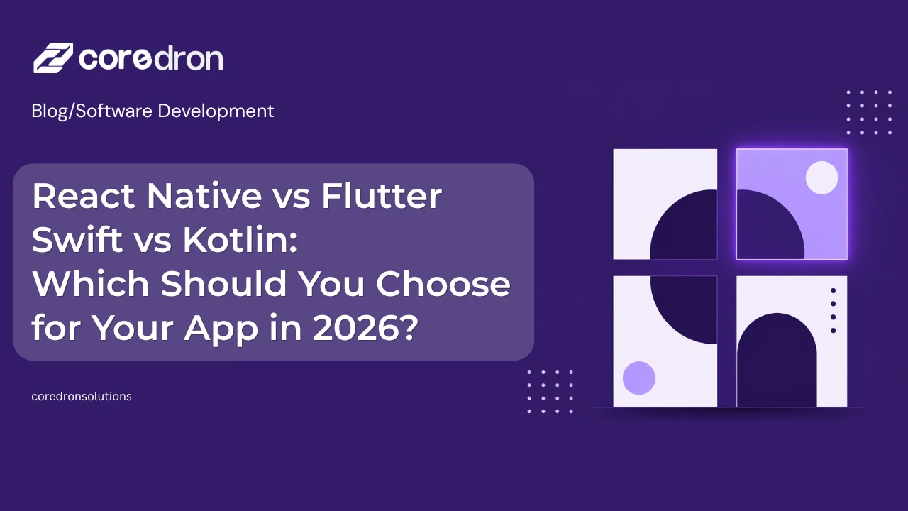 react native vs flutter vs swift vs kotlin